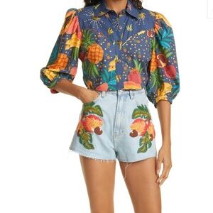 FARM RIO 
Fruit Forest Western Crop Shirt